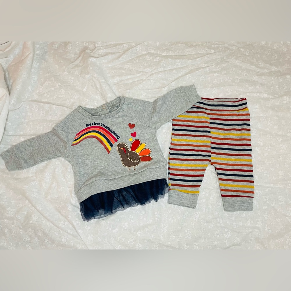 Baby girl Thanksgiving outfit